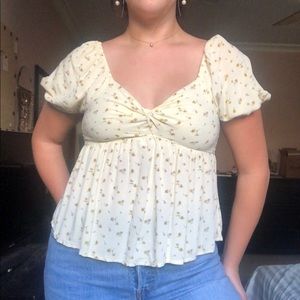 short sleeved top